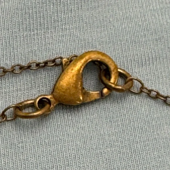 Sorrelli Antique-Gold Tone and Multicolored Crystal Cross Stations Necklace - Picture 7 of 9